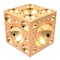 H & H Industrial Products 3 X 3 X 3" Dapping Block Square With Brass 22-62.5MM Cavaties 8606-3412 - alternate 3